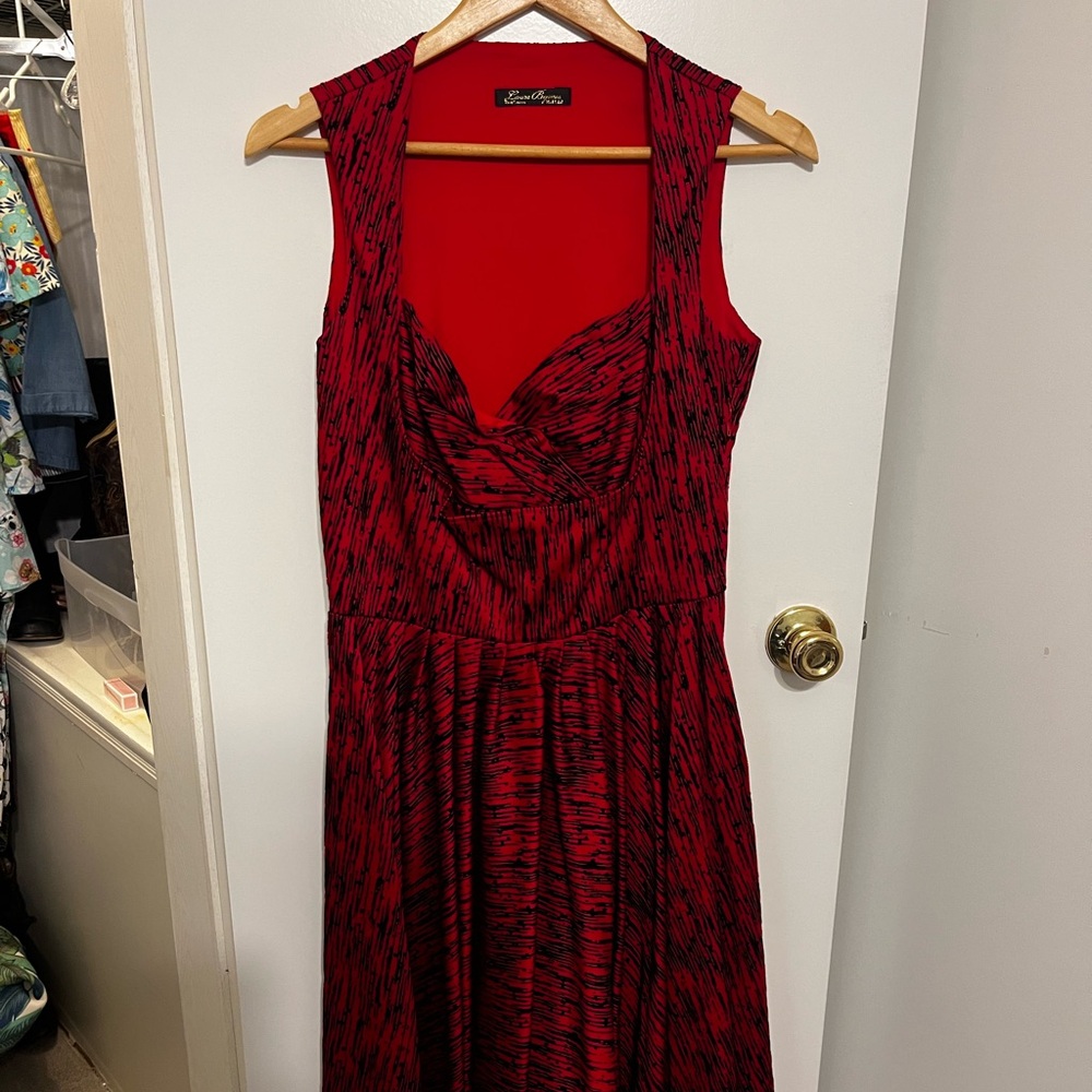 Laura Byrnes Red Dress